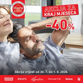 AKCIJA ZA KRAJ MJESECA u Home&Cook